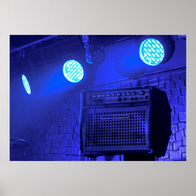 Blue Amp Poster (Front)
