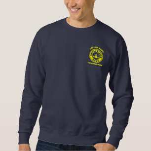 Blue Anchor nautical captain boat navy summer Sweatshirt