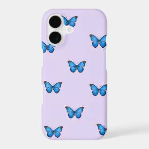 Blue and Black Butterflies  