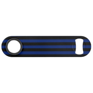 Blue and black candy stripes