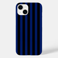 Blue and black candy stripes