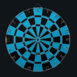 Blue And Black Dartboard<br><div class="desc">Blue And Black Dart Board</div>