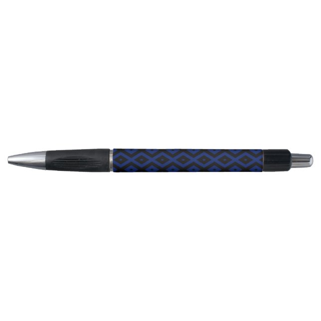 Blue and black diamond pattern (Front)