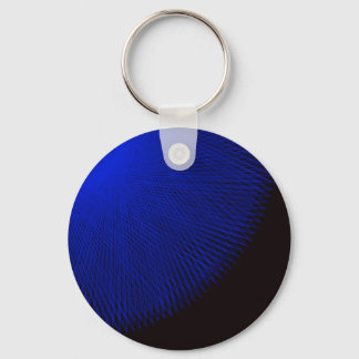 blue and black key ring