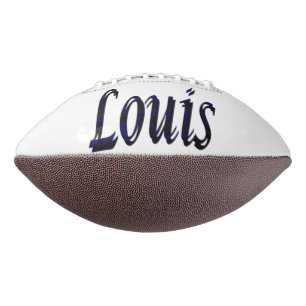 Blue And Black Louis Name, Football