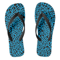 Blue And Black Psychedelic Oragnic Skin Pattern