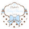 Blue and Brown Polka Dots-Baby Shower