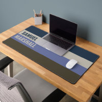 Blue and Brown  Stripes Pattern 