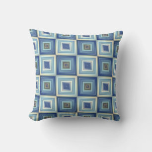 Blue and Gold Cushion