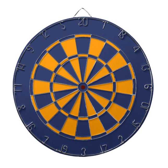 Blue and Gold Dartboard (Front)