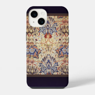 Blue And Gold Flowers iPhone 14 Case