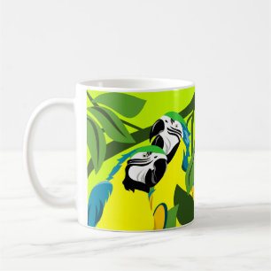 Blue and Gold Macaw Mugs