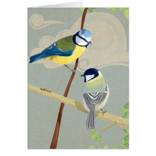 Blue and Great tit