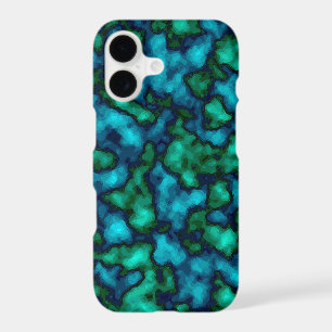 Blue and Green Abstract Pattern