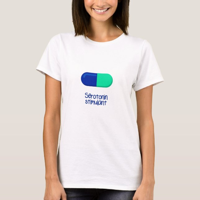 Blue and green capsule T-Shirt (Front)