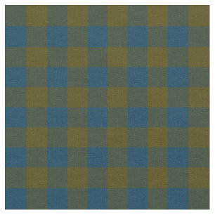 Blue and Green   Fall Colours   Buffalo Plaid Fabric