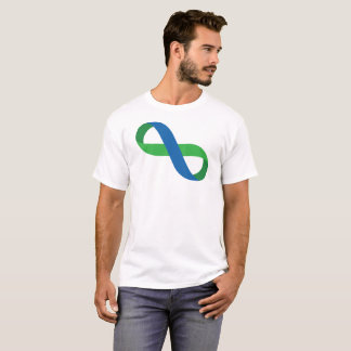 Blue and Green Infinity Ribbon T-Shirt