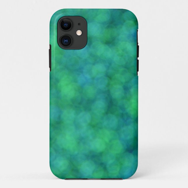 Blue and Green Lights Case-Mate iPhone Case (Back)