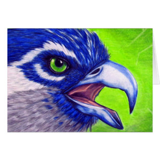 Blue and green Osprey