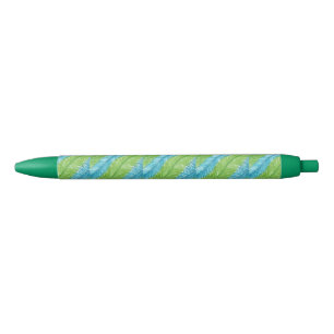 Blue and Green Palms Pen