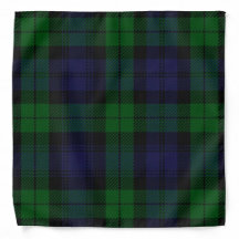 Blue And Green Scottish Sunderland Tartan Check