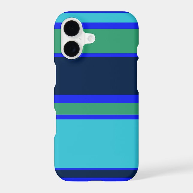 Blue and green stripes (Back)