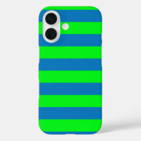 Blue and Green Stripes Design
