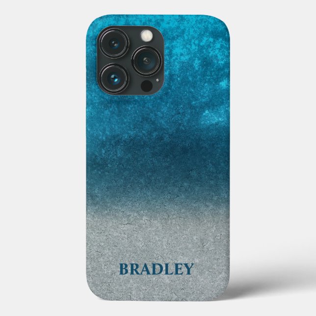 Blue And Grey Background  Case-Mate iPhone Case (Back)