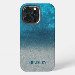 Blue And Grey Background iPhone 13 Pro Case