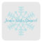 Blue and Grey Snowflake Sticker
