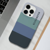 Blue and Grey Stripes Pattern