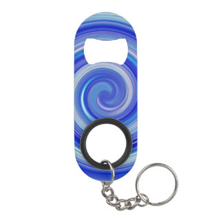 Blue and light blue spiral