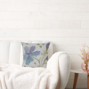 Blue And Mauve Cushion