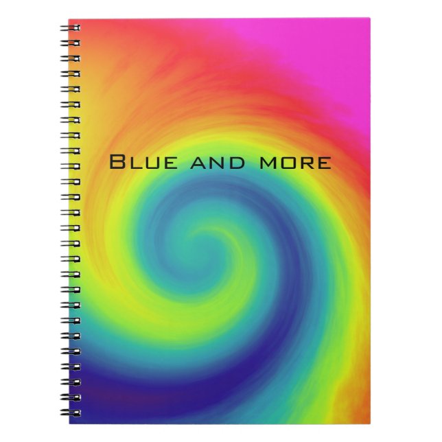 blue and more - B Notebook (Front)