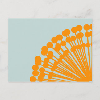 Blue and Orange Postcard