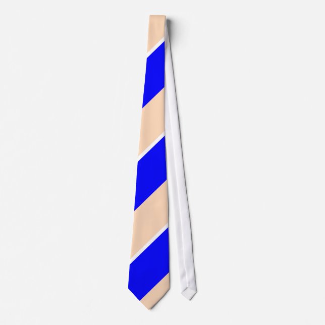 Blue and Peach Tie (Front)