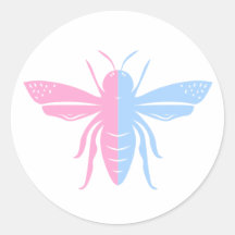 Blue and Pink Bee // Pastel Gender Reveal Party