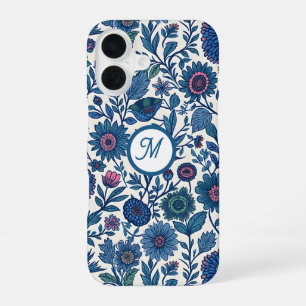 Blue and Pink Delight iPhone 16 Case