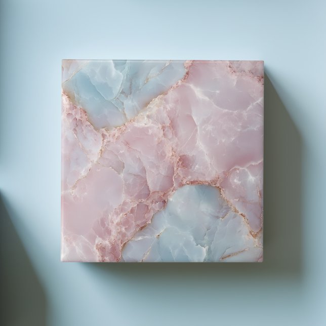 Blue and Pink Modern Elegant Colourful Luxurious Ceramic Tile (Blue and Pink Modern Elegant Colorful Luxurious Ceramic Tile)