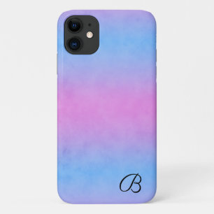 Blue and Pink Personalised Phone Case