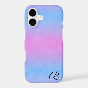 Blue and Pink Personalised Phone Case