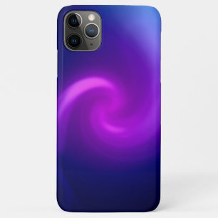 Blue and Purple Abstract Background iPhone 11 Pro Max Case