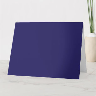 Blue and purple abstract shapes blend together in  card