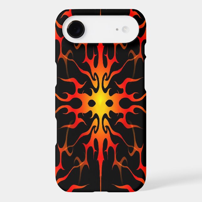 Blue and Purple Hot Rod Flames (Back)