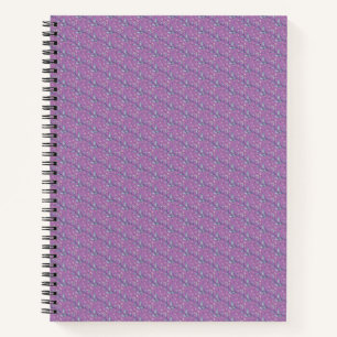 Blue and Purple Leaves  Notebook