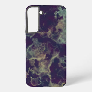 Blue and purple marble samsung galaxy case
