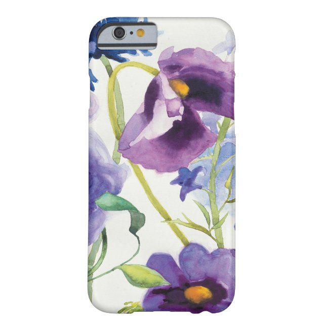 Blue and Purple Mixed Garden Case-Mate iPhone Case (Back)