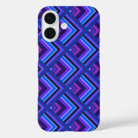 Blue and purple stripes scale pattern