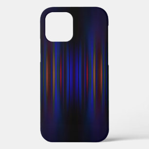 Blue and red blurred stripes pattern Case-Mate iPh iPhone 12 Case