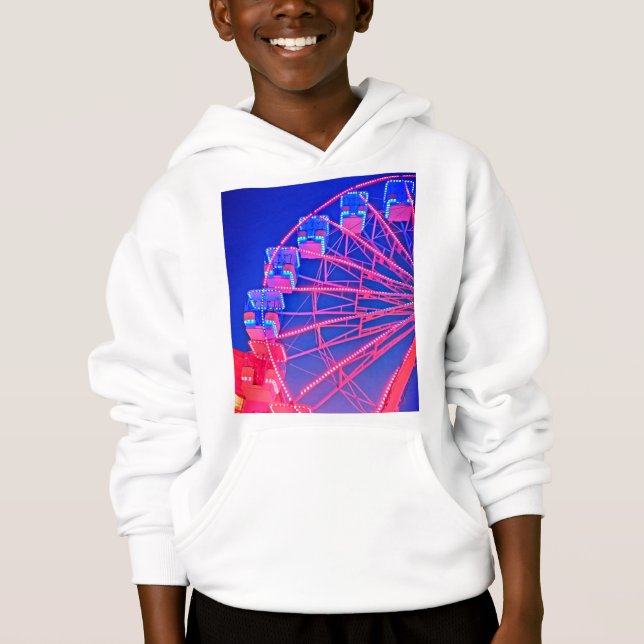 Blue and red Ferris wheel (Front)
